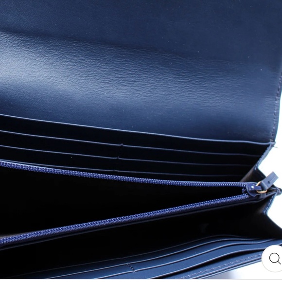 Gucci Marmont Denim Pearl Wallet - Picture 3 of 12